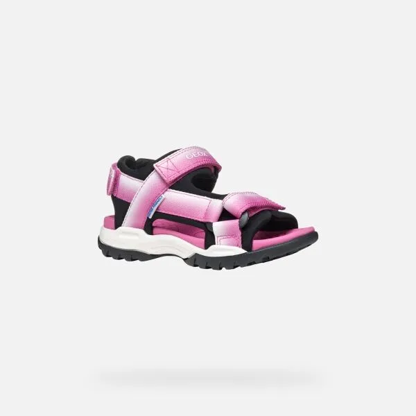 Pink Girls' Sandals Geox Borealis - Girls