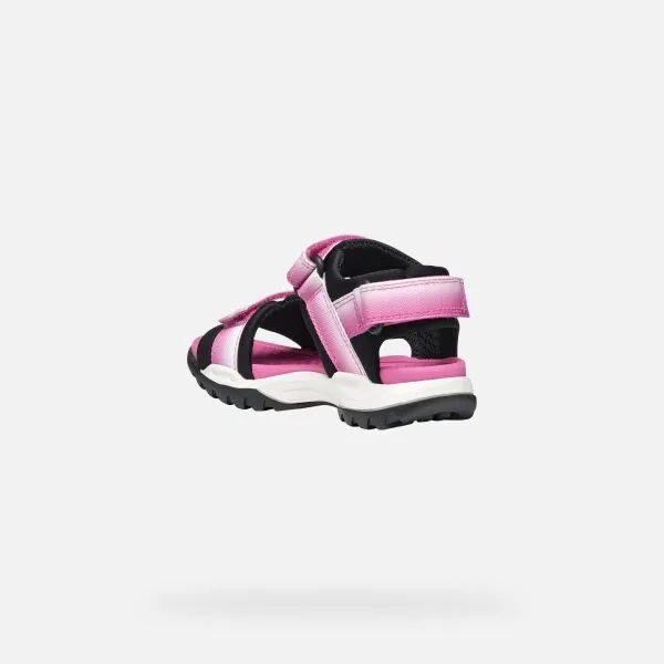 Pink Girls' Sandals Geox Borealis - Girls