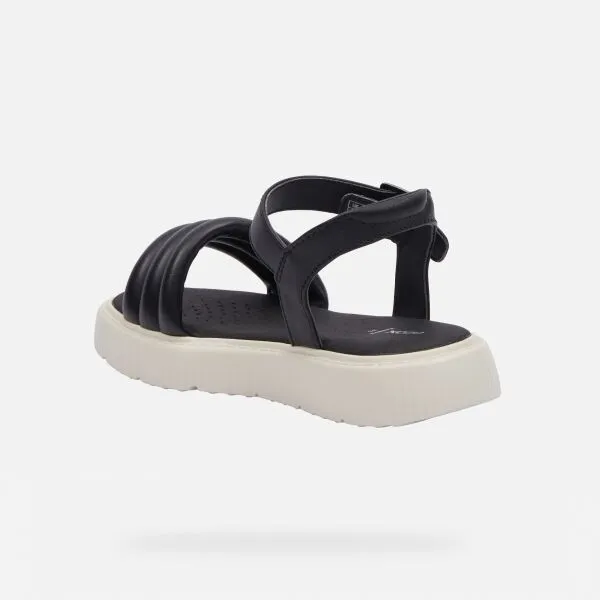 Geox J SANDAL KODETTE Dievčenské sandále, čierna, veľkosť