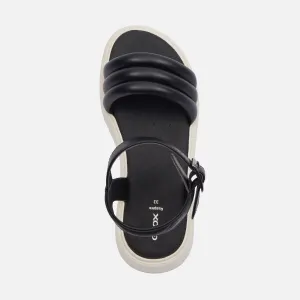 Geox J SANDAL KODETTE Dievčenské sandále, čierna, veľkosť