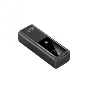 Kompaktná powerbanka na rýchle nabíjanie notebookov, 100W, 20 000 mAh, čierna