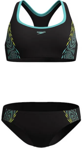 Speedo placement 2 set bikini artic blue s - uk32