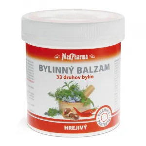 MedPharma Bylinný balzám hřejivý prírodný balzam na svaly, kĺby a väzy 250 ml