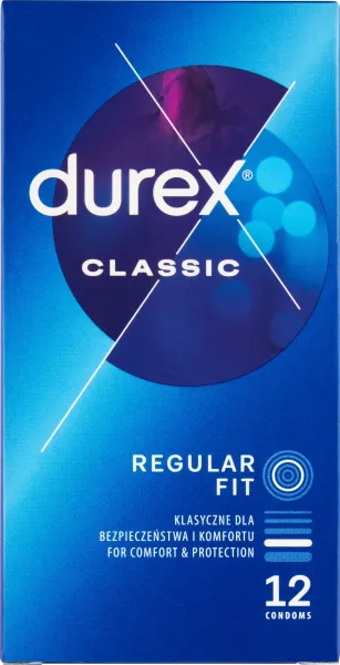 DUREX Classic kondóm 12ks