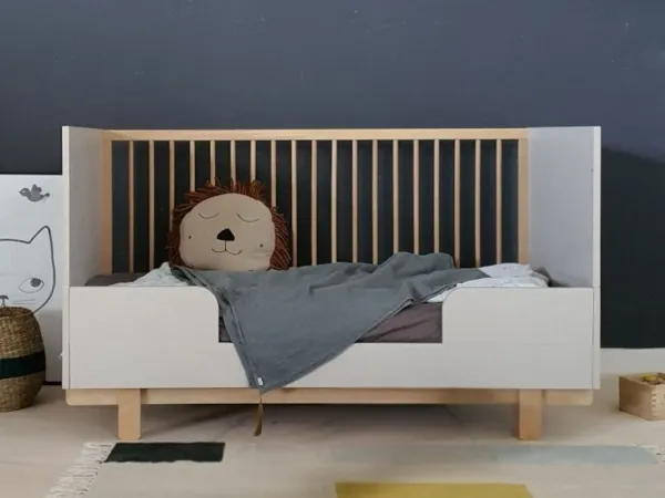 Rastúca detská postieľka BASIC 70x140 cm Zvoľte farbu: Mocca