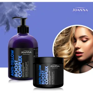 Joanna Professional Color Boost Complex revitalizačný šampón pre blond a šedivé vlasy 500 g