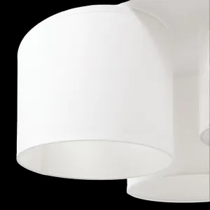 Vespillo 45x45x18cm stropný 3 biely