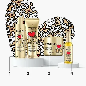 Pantene Pro-V Keith Haring intenzívna maska pre poškodené vlasy 300 ml