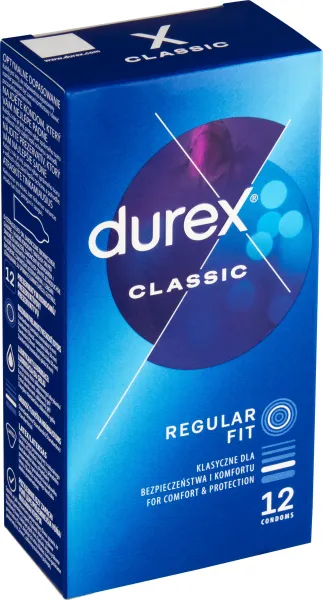 DUREX Classic kondóm 12ks