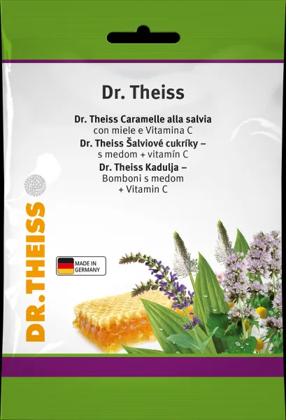 Dr.Theiss Šalviové cukríky s medom