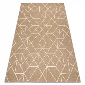 Koberec SIZAL FLAT 48959265 geometrický naturálny / béžový
