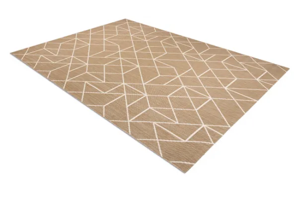 Koberec SIZAL FLAT 48959265 geometrický naturálny / béžový