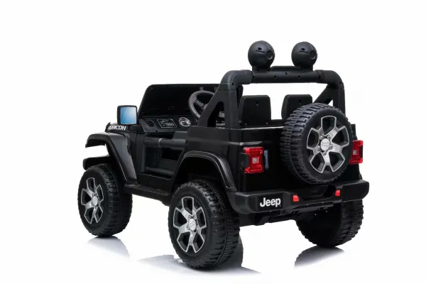 JAKS Elektrické autíčko Jeep Wrangler čierne