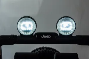 JAKS Elektrické autíčko Jeep Wrangler čierne