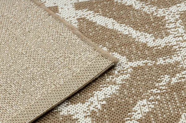 Koberec SIZAL FLAT 48957265 geometrický ROMBY naturálny / béžový