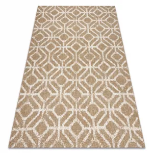 Koberec SIZAL FLAT 48957265 geometrický ROMBY naturálny / béžový