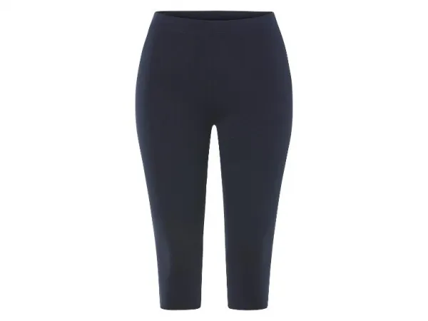 esmara® Dámske capri legíny (navy modrá, S (36/38))