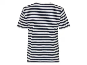 Esmara® Dámske tričko (pruhy/navy modrá/biela, S (36/38))