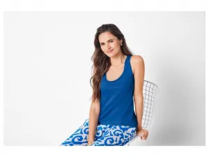 esmara® Dámsky top, 2 kusy (čierna/modrá, XS (32/34))
