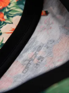 Pánske tričko s letnou potlačou- čierne