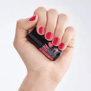 essence studio nails UV GEL NAIL gélový lak na nechty s použitím UV/LED lampy odtieň 05 think PINK 5 ml