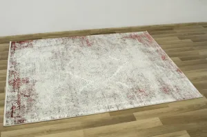 Koberec DAVINCI 2019A krémový / červený