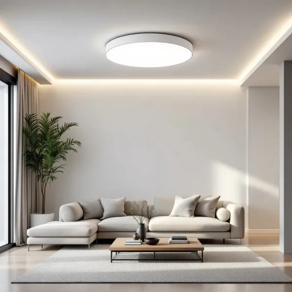 LED stropná lampa GLOW 18W Samsung LED - neutrálna biela