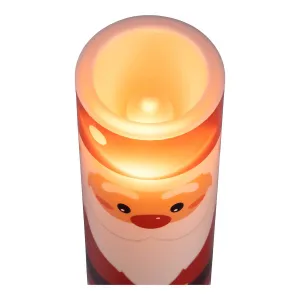 Die moderne Hausfrau LED Svíčka Santa
