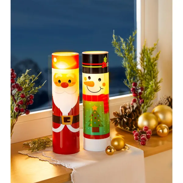 Die moderne Hausfrau LED Svíčka Santa