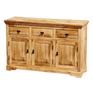 indickynabytok.sk - Komoda Guru 140x90x45 indický masív mango