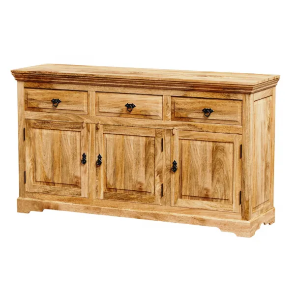 indickynabytok.sk - Komoda Guru 160x90x45 indický masív mango