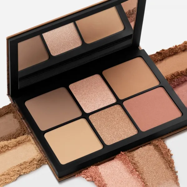 Smashbox Cali Contour Palette kontúrovacia paletka na tvár odtieň Light Medium 20.56 g