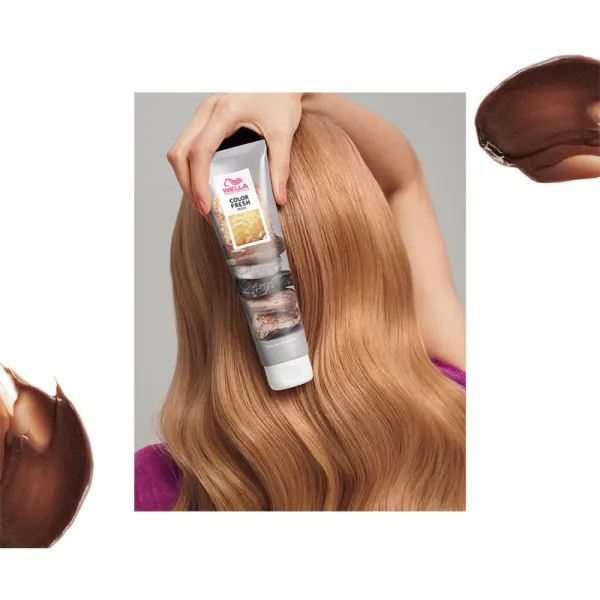 Wella Professionals Color Fresh farbiaca maska pre všetky typy vlasov odtieň Golden Gloss 150 ml