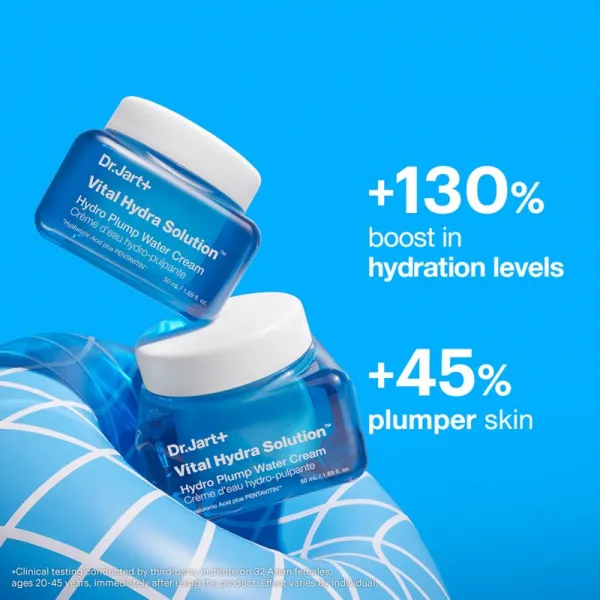 Dr. Jart+ Vital Hydra Solution™ Hydro Plump Water Cream gélový krém s kyselinou hyalurónovou 15 ml
