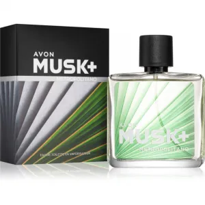 Avon Musk+ Metropolitano toaletná voda pre mužov 75 ml