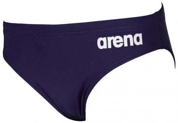 Chlapčenské plavky arena solid brief junior navy 28