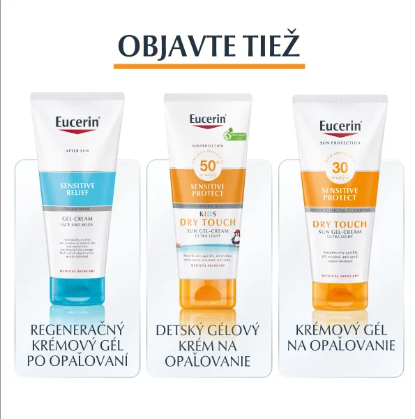 Eucerin Sun Dry Touch Oil Control transparentný ochranný sprej SPF 50 200 ml