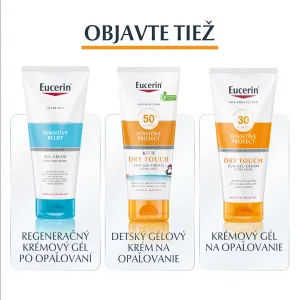 Eucerin Sun Dry Touch Oil Control transparentný ochranný sprej SPF 50 200 ml