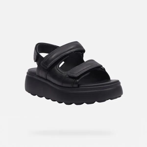 Black women's sandals Geox Spherica EC4.1 S - Women's