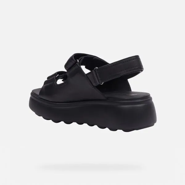 Black women's sandals Geox Spherica EC4.1 S - Women's
