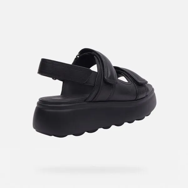Black women's sandals Geox Spherica EC4.1 S - Women's