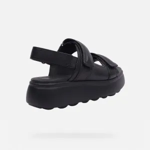 Black women's sandals Geox Spherica EC4.1 S - Women's