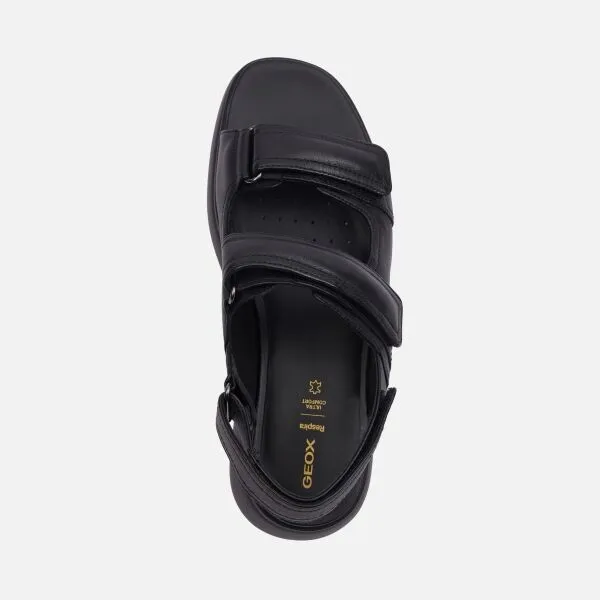 Black women's sandals Geox Spherica EC4.1 S - Women's