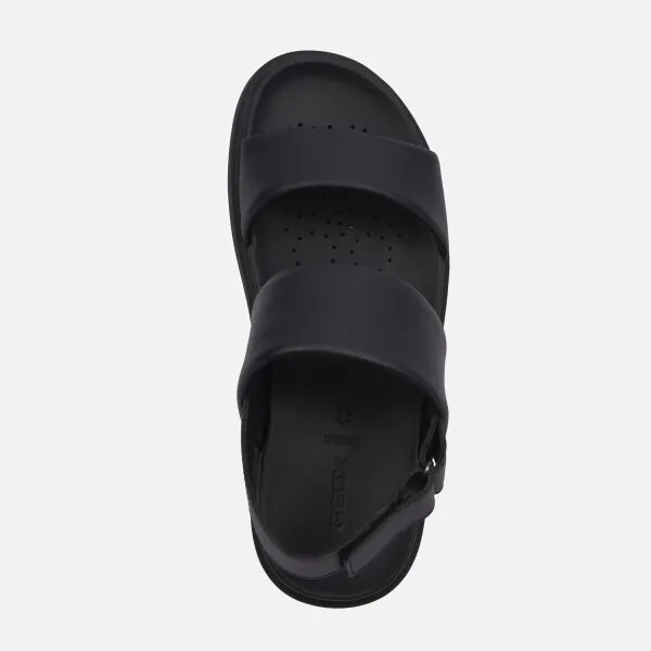 Black men's sandals Geox Spherica EC6 - Men's