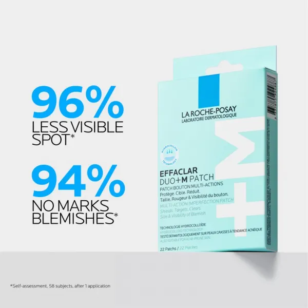 La Roche-Posay Effaclar DUO+M Patch náplasti na problematickú pleť proti akné 22 ks