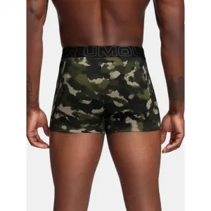 Pánske boxerky UNDER ARMOUR 3 PACK-M UA Perf Cotton Nov 3in-GRN