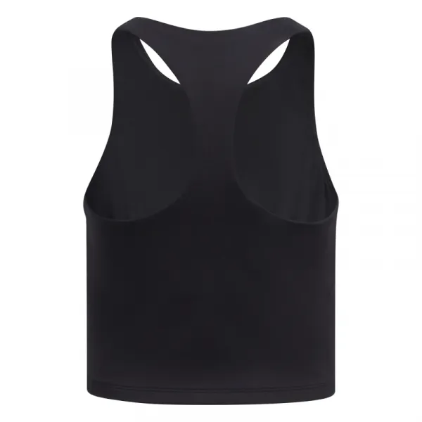 Dievčenské tréningové tielko UNDER ARMOUR G Motion Branded Crop Tank-BLK