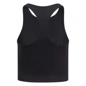 Dievčenské tréningové tielko UNDER ARMOUR G Motion Branded Crop Tank-BLK