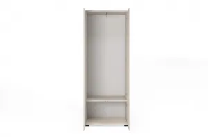 ArtPK Šatníková skriňa KREO 70 | so zrkadlom Prevedenie: Vysoké nohy