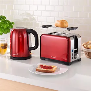 Rychlovarná konvice Basilico, 1,7 l, červená metalíza